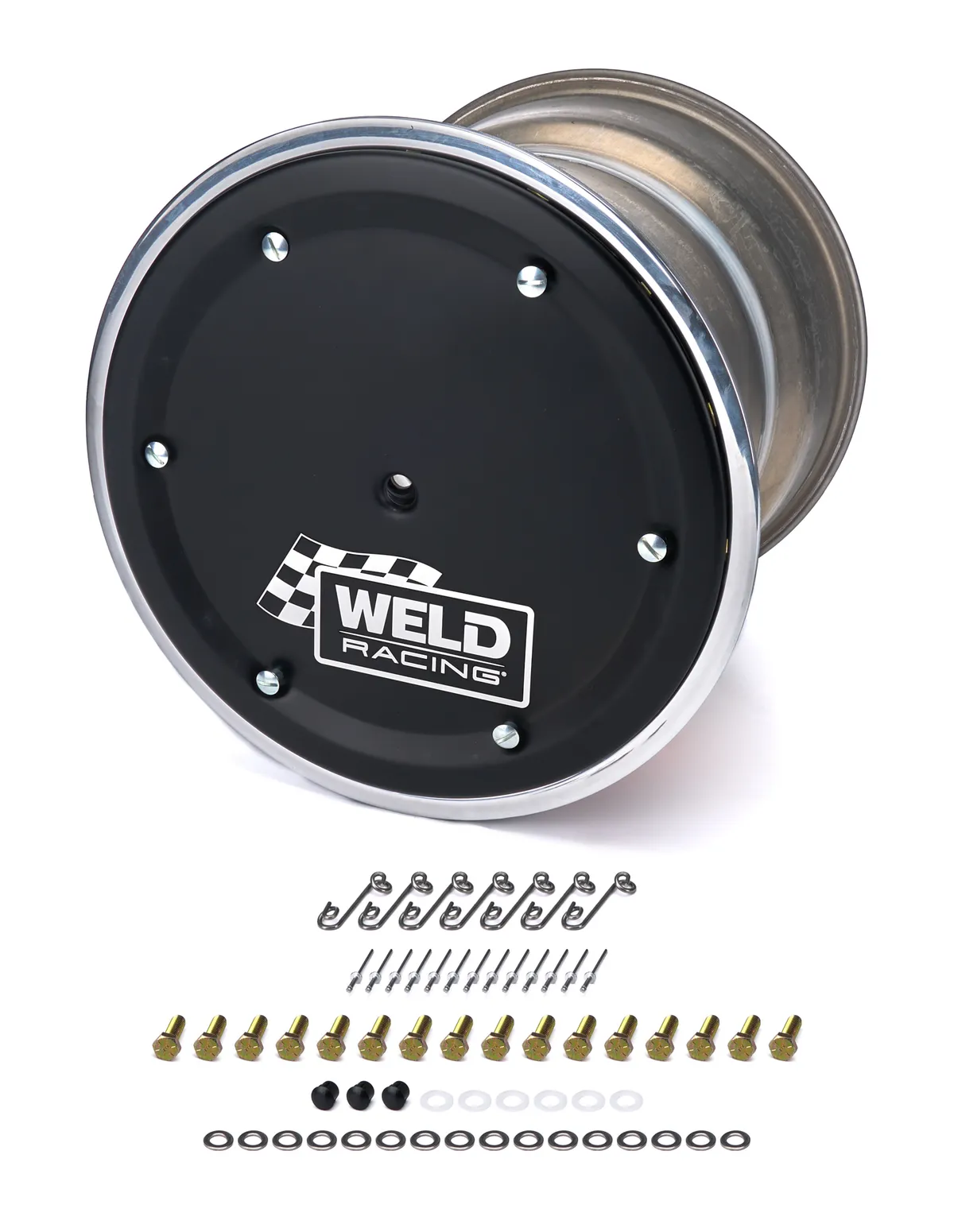 WELD Racing 15 X 14 Wide 5 XL 5in BS Bead-Loc w/Black Cover
