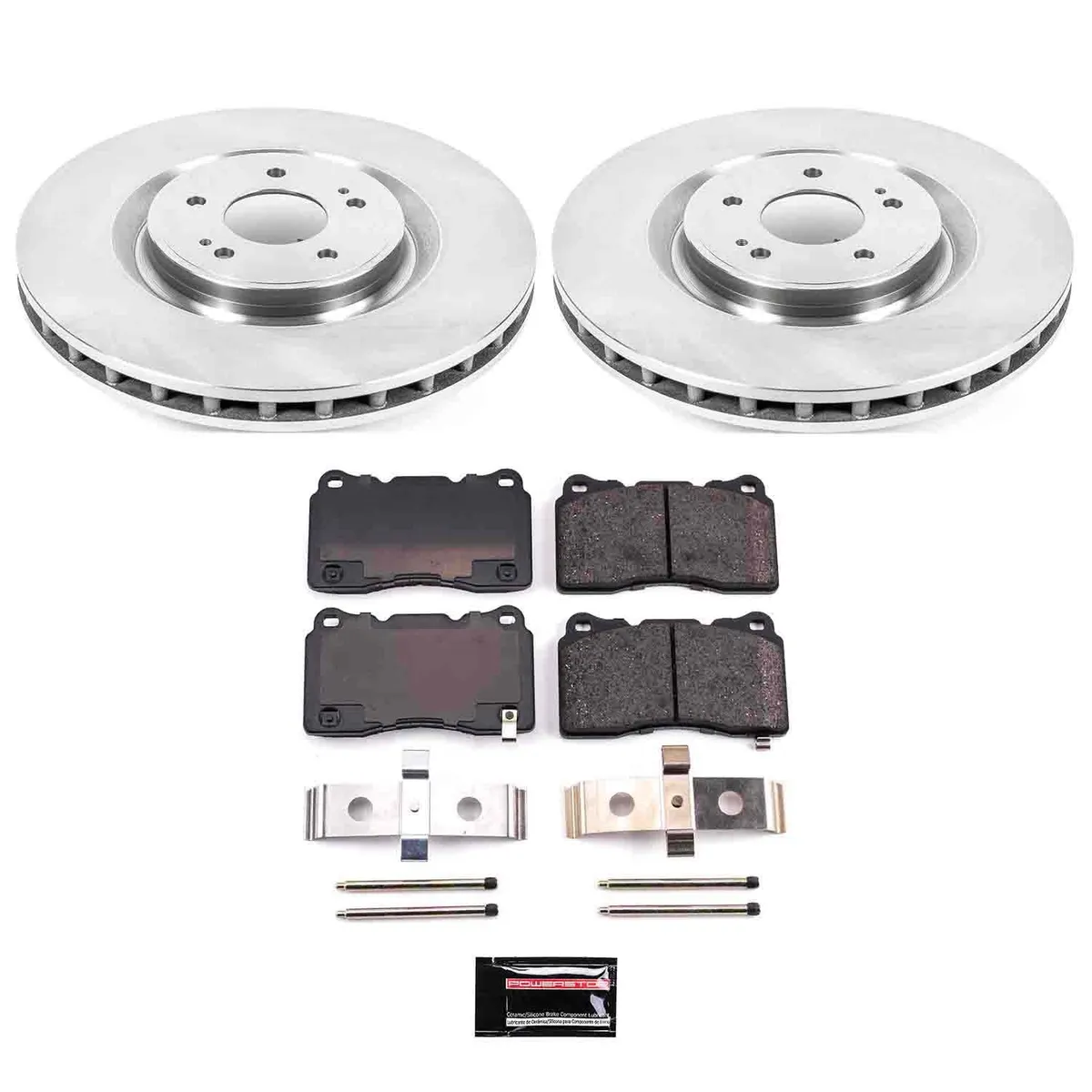 Z17 Direct Replacement Kit: Rotors; Ceramic Pads W/Hardware product image