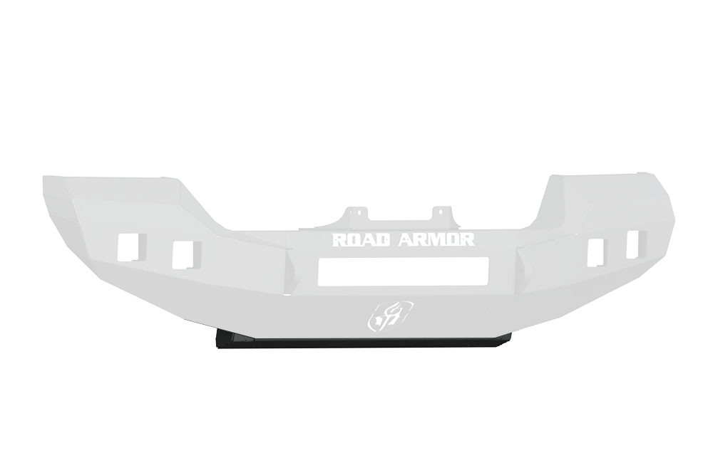Road Armor Stealth Front Bumper Bolt on Accessory Skid Plate - Texture Black 2018-2025 Jeep JL JLU JT