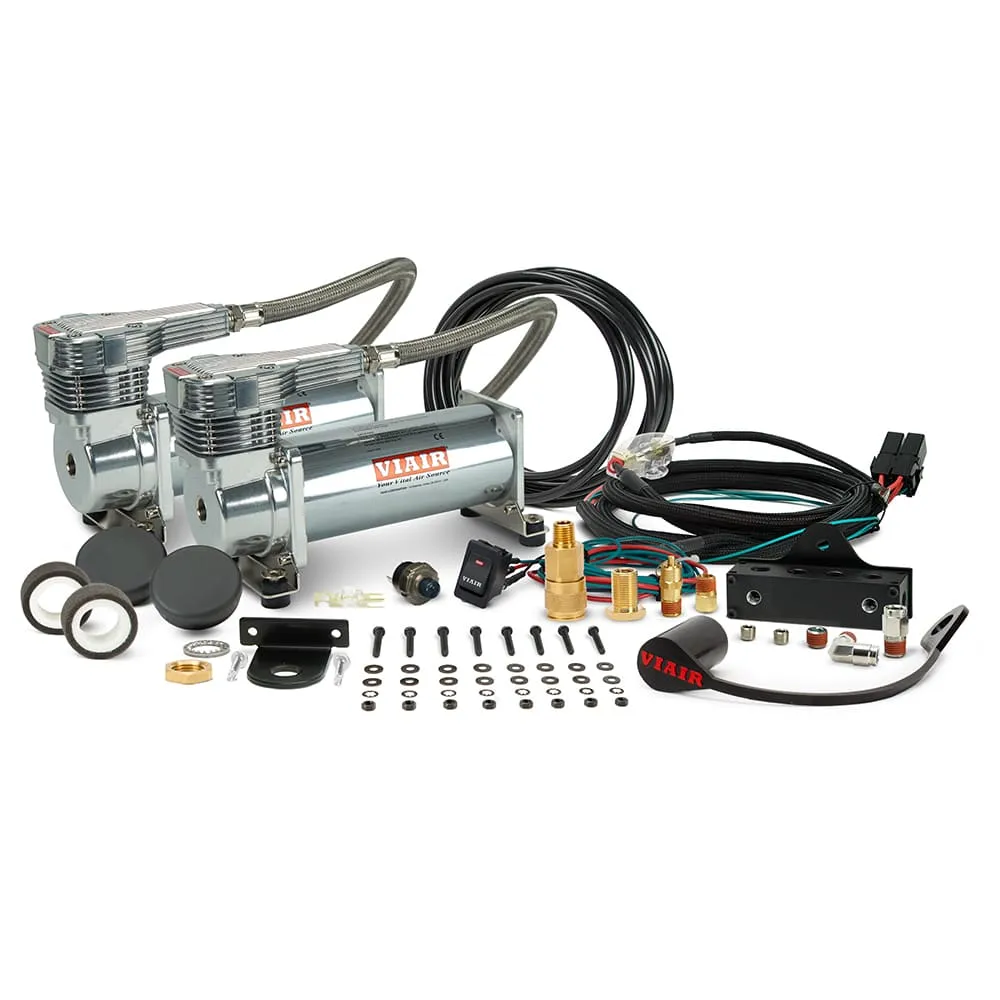 Dual Stealth Black 485 Viair Mounted System (VMS), 200PSI product image