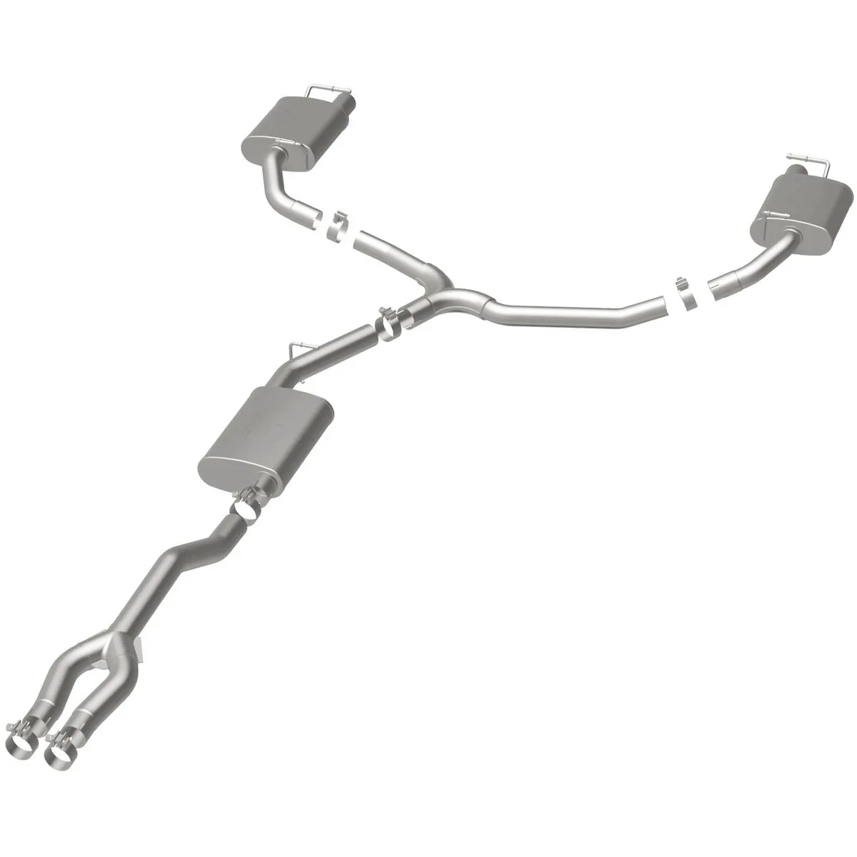MagnaFlow Exhaust Products 19225 Street Series Stainless Cat-Back System product image