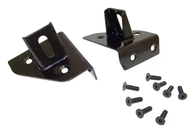 Crown Automotive Jeep Replacement Windshield Light Mount Bracket Set 1987-1995 YJ Wrangler;1976-1983 CJ-5;1976-1986 CJ-7;1981-1986 CJ-8;