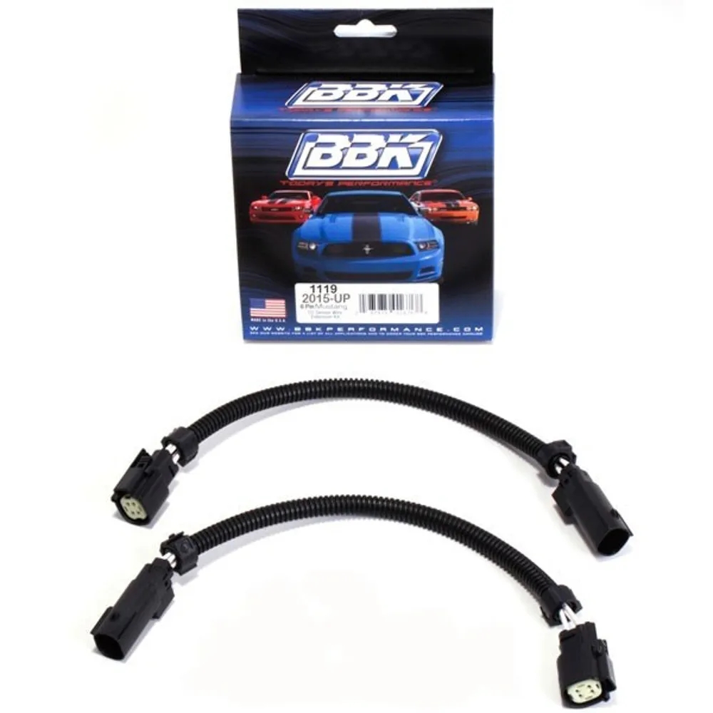 2018-2023 Mustang gt Front Wire 16 o2 Harness Extension Kit Pair product image