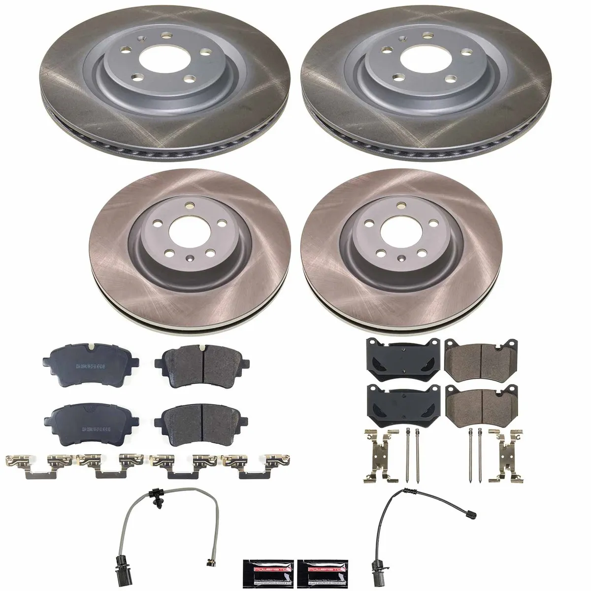 Power Stop Semi-Coated Rotor Kit Audi q5 2020-25 Audi q5 Sportback 2021-25 Sc9248 product image