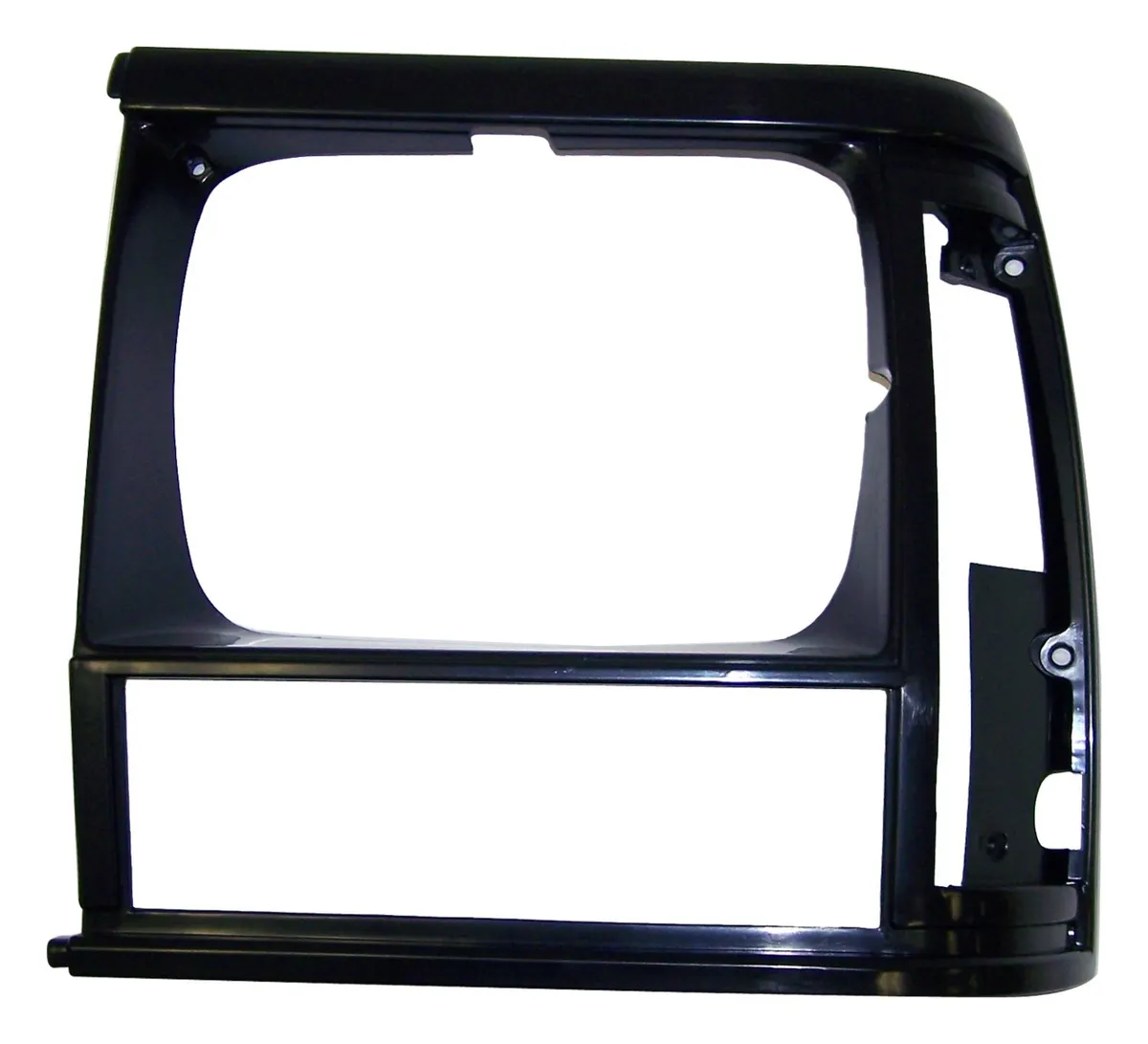 1993-1996 Cherokee XJ Left side; Flat Black/Black bezel product image