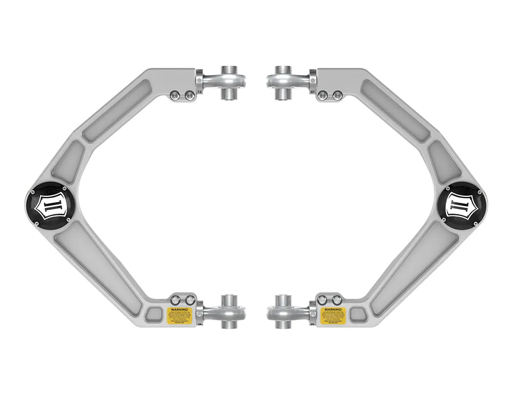 Icon 2021-2024 Ram 1500 Trx/2025-2026 Ram 1500 Rho, Billet Front Upper Control Arm w/ Delta Joint Pro, Kit product image