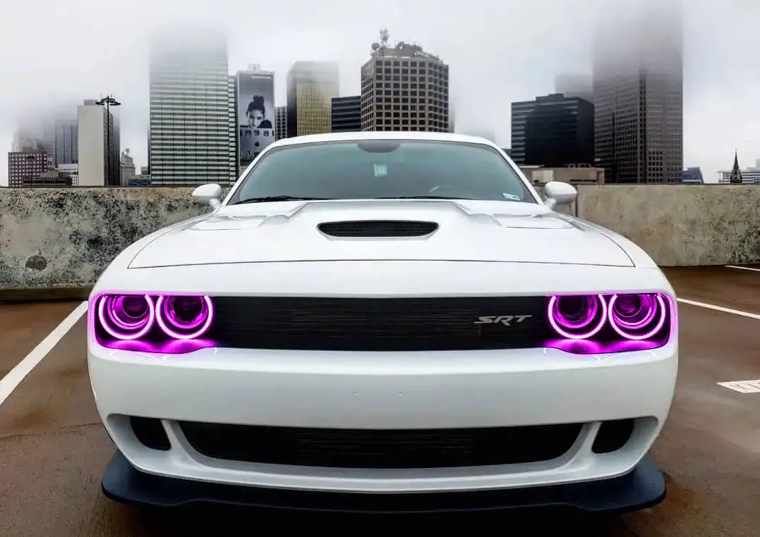 ORACLE Lighting 2015-2023 Dodge Challenger LED Surface Mount Headlight Halo Kit product image