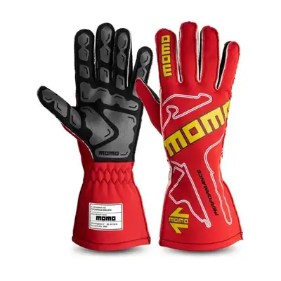 MOMO Tuning & Safety Gloves Peformance Red Small 09 FIA