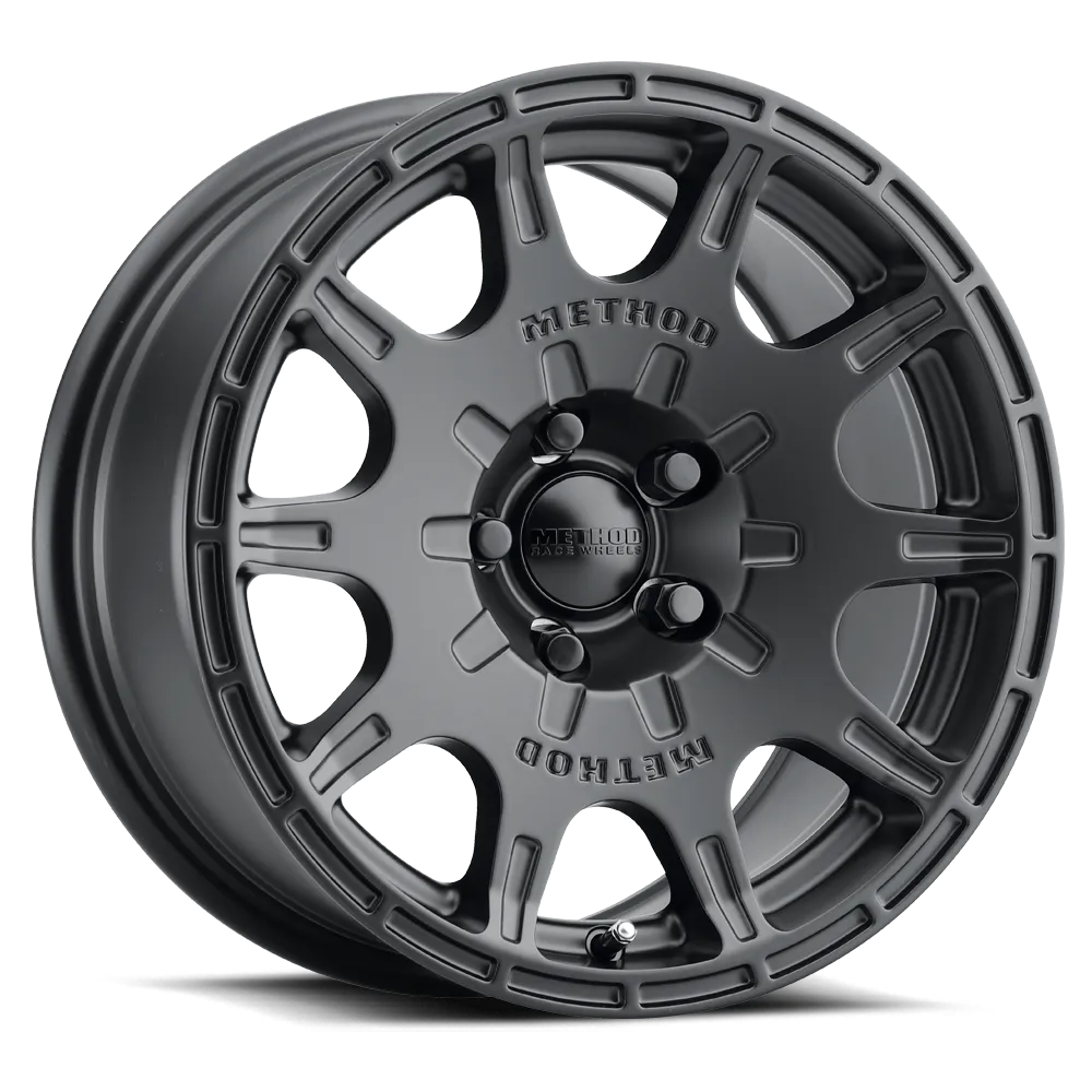 Aluminum Wheels 15x7 Rally VT-Spec MR502 Bolt Pattern 5 On 100 Offset 15 Lip Size 0 Matte Black MB Method product image