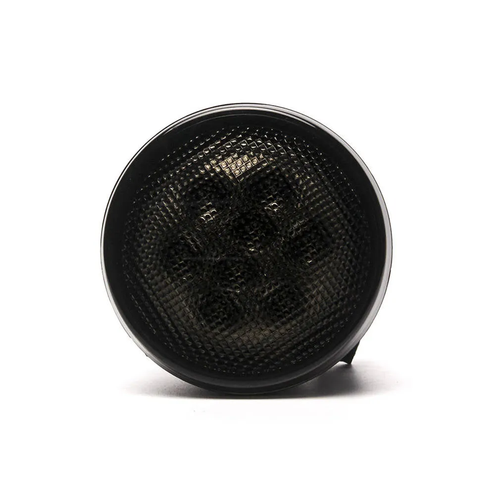 Smoked Amber LED Front Turn Signal Lights for Jeep Wrangler JK product image