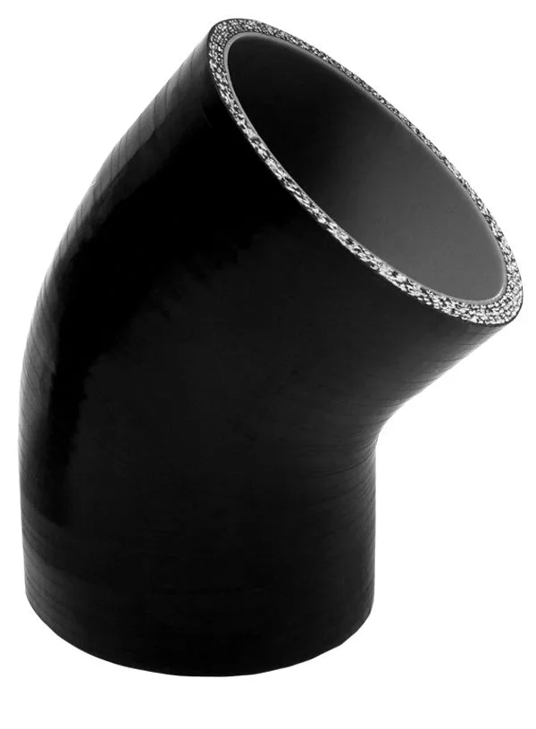 3.5 Inch 45 Deg 6MM 5-Ply Silicone Elbow PPE Diesel product image