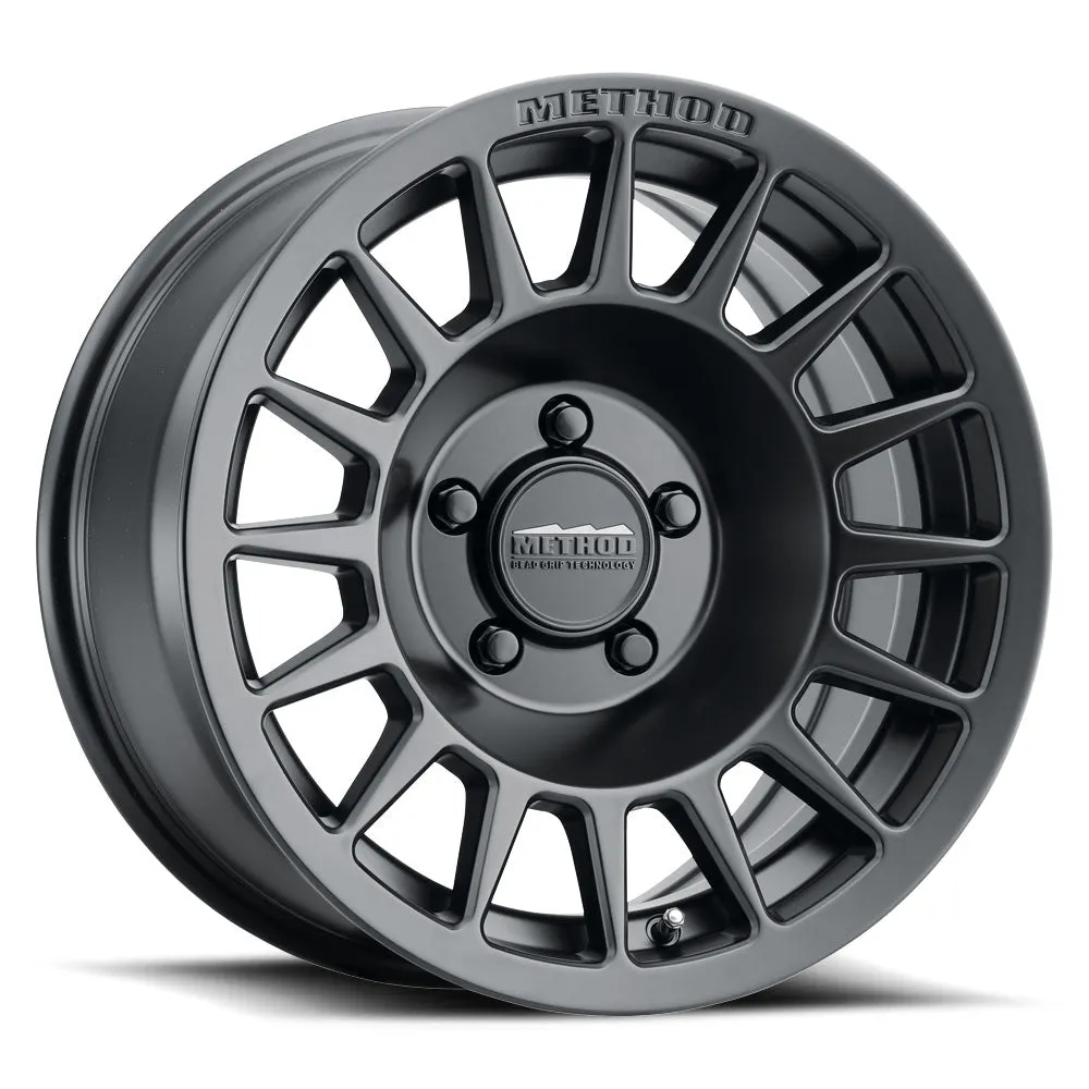 Method Race Wheels Aluminum Wheels 17x8.5 Bead Grip MR707 Bolt Pattern 5 On 114.3 Offset 38 Lip Size 0 Matte Black MB Method