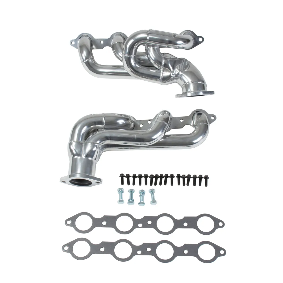 Chevrolet Camaro SS 1-3/4 Shorty Exhaust Headers Polished Silver Ceramic 10-15 product image