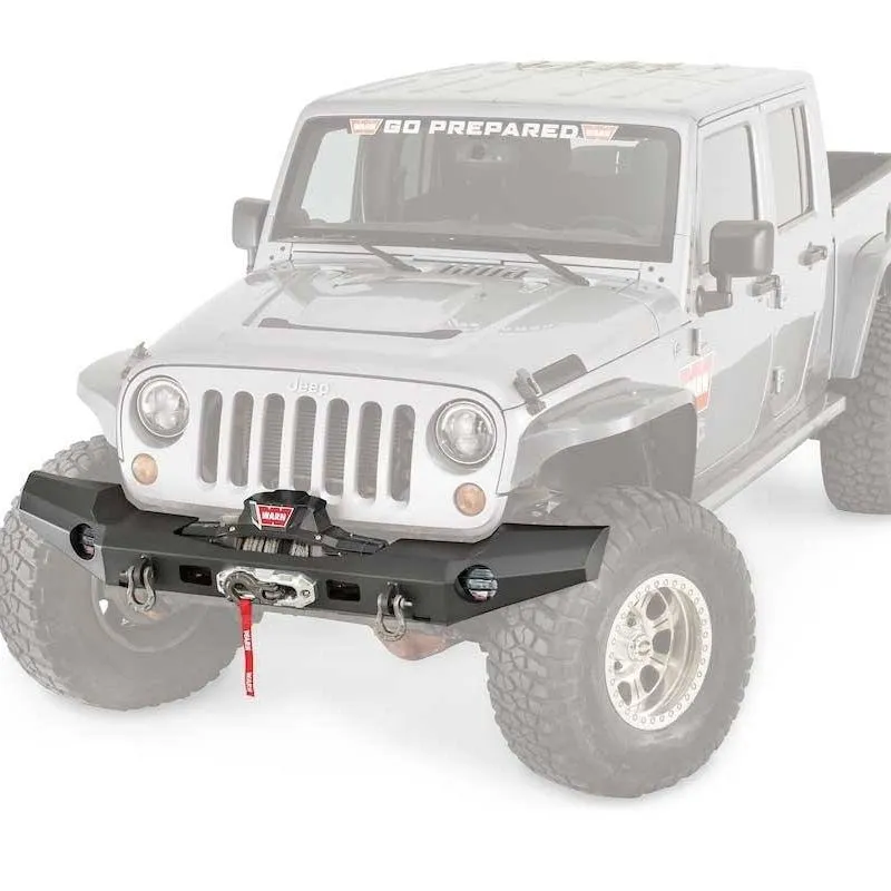 WARN - Full Width Version; One Piece Design; Direct-Fit; Mounting Hardware Included; With Grille Guard; With Internal Winch Mount; With Shackle Mounting Tabs product image