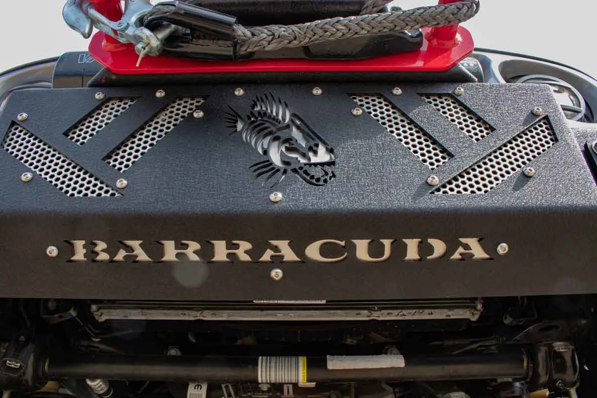 Barracuda Modular Front Bumper - Base 07-18 Jeep Wrangler, 18-Present Jeep Wrangler, 18-Present Jeep Gladiator JT Fishbone Offroad product image