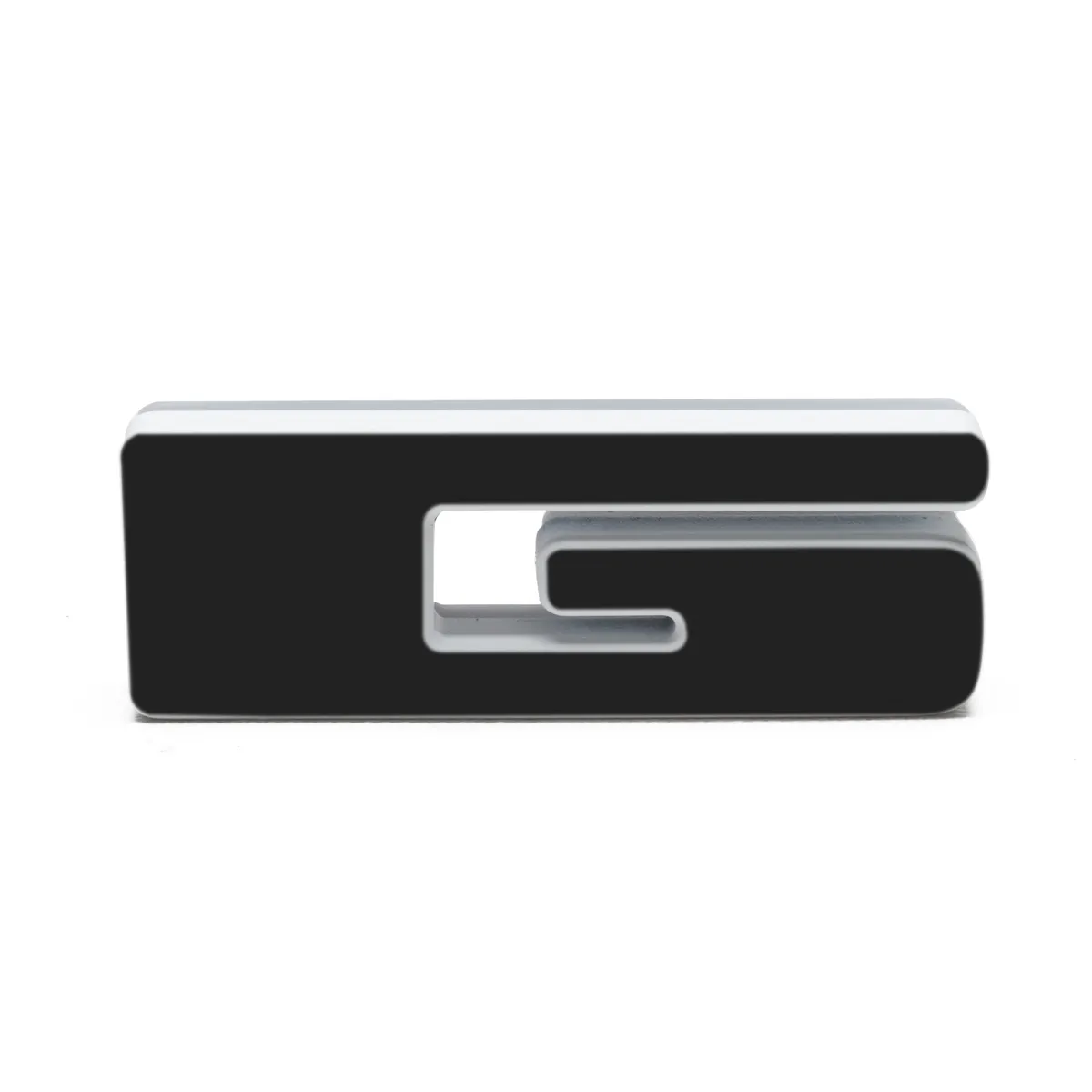 ORACLE Lighting Universal Illuminated LED Letter Badges - Matte Black Surface Finish - G product image