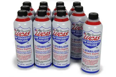 Lucas Oil Products Low Viscosity Stabilizer Case 12 x 12 Oz.