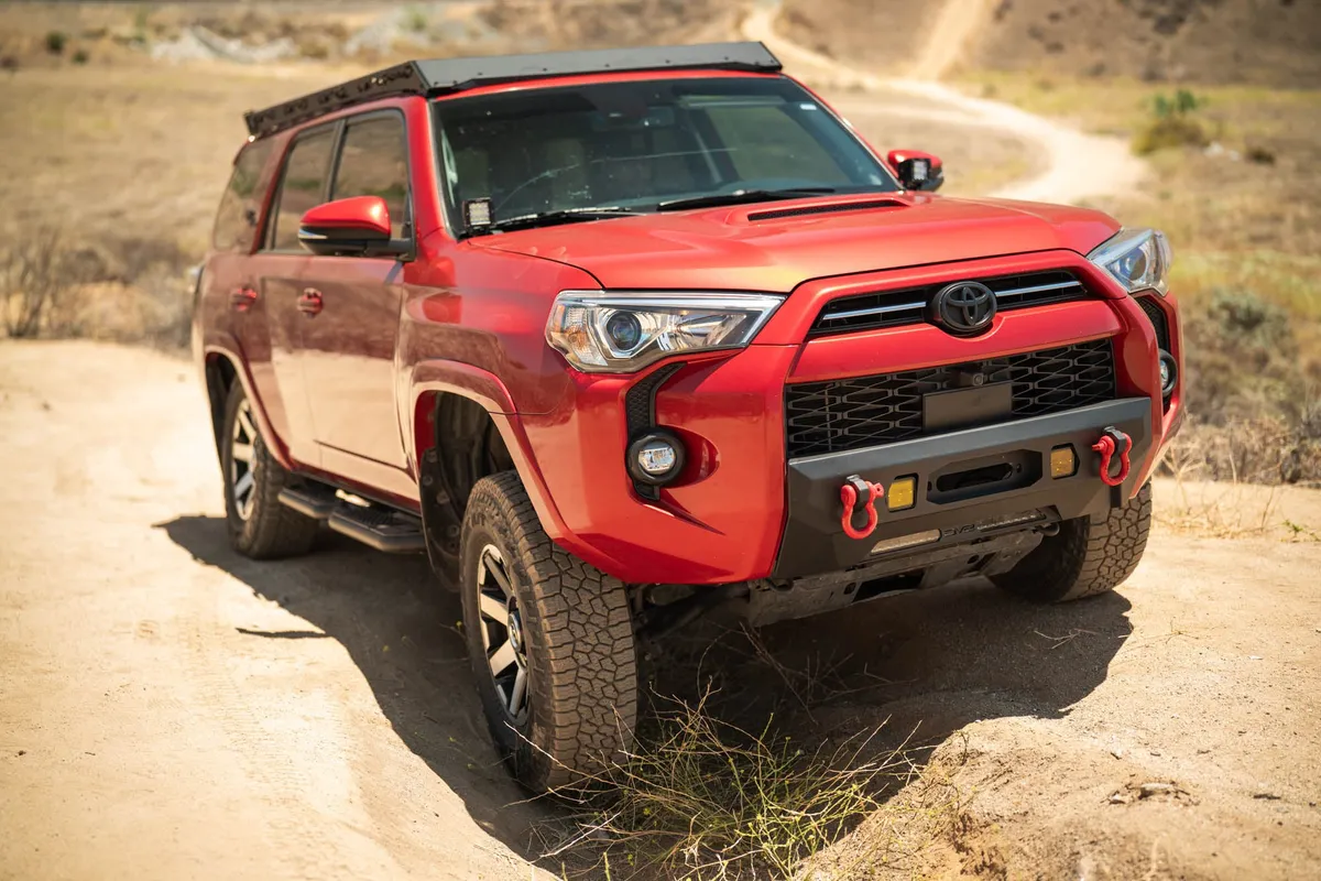 DV8 Offroad 2010-2024 Toyota 4Runner OE Plus Side Steps - SRTF3-01 product image