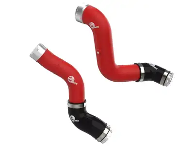 aFe Power AFE BladeRunner 2-1/2 IN 3 IN Aluminum Hot and Cold Charge Pipe Kit Red GM Colorado/Canyon 23-24 L4-2.7L (t)