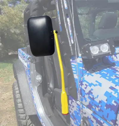 Steinjager Exterior Accessories 2007-2018 Mirrors Isolated Leg Kit Lemon Peel