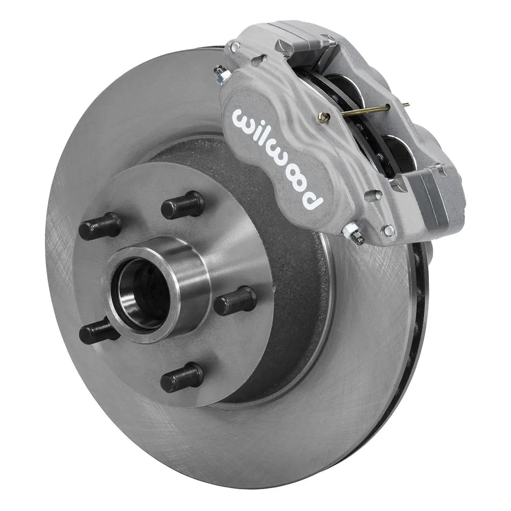 Wilwood FDL-M Front Kit 11.30in 1 PC RotorandHub-Drill 1970-1973 Mustang Disc and Drum Spindle product image