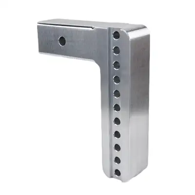 Weigh Safe Aluminum Drawbar Only 8in Drop With 2.5in Shank (18.5k Gross Tongue Weight Rating)