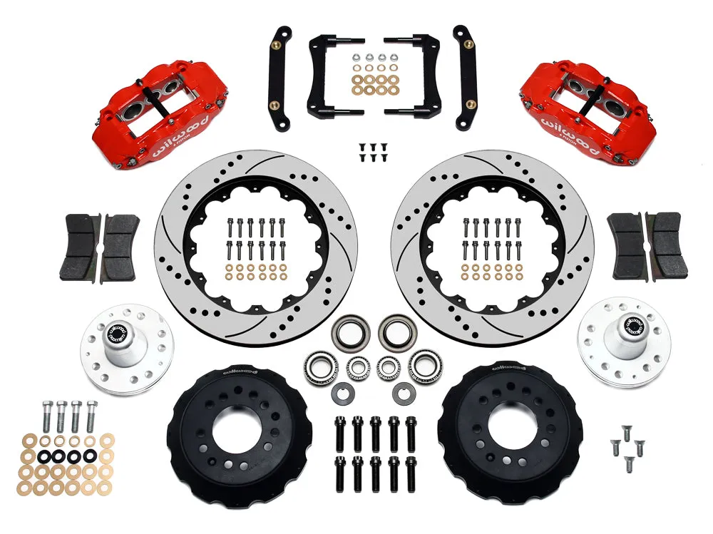1979 - 1990 Buick, Chevrolet, Oldsmobile, Pontiac Forged Narrow Superlite 6R Big Brake Front Brake Kit (Hub) - 140-10493 product image