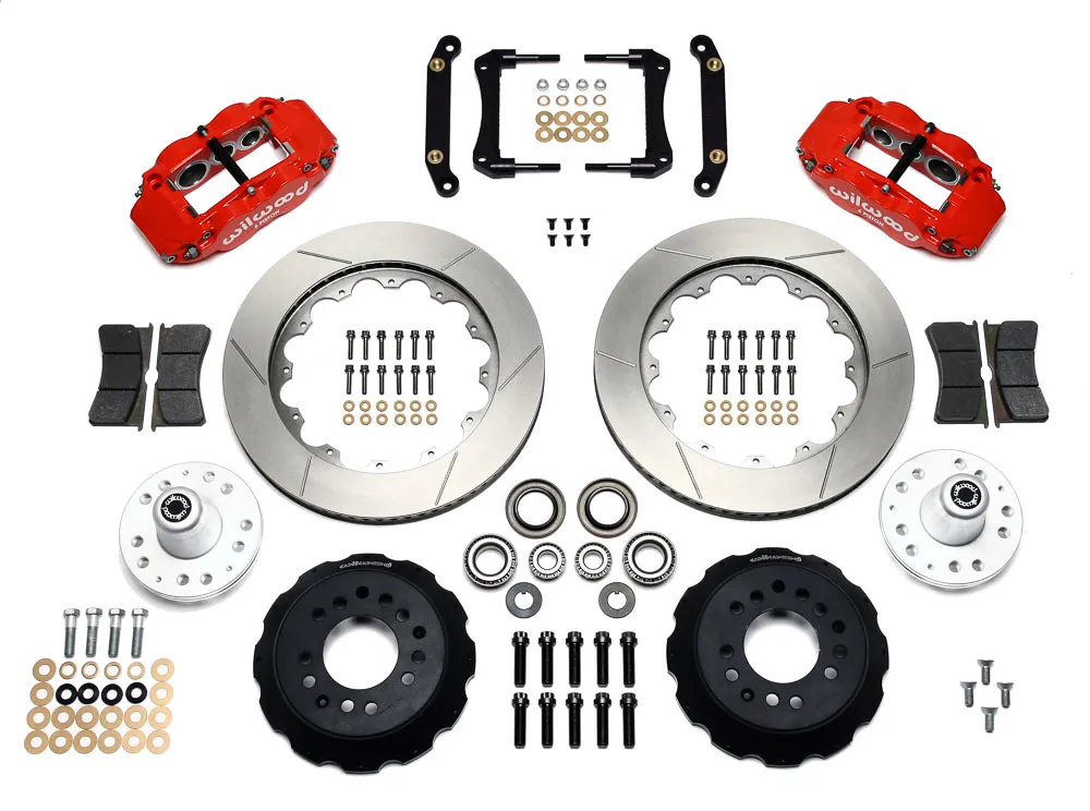 1970 - 1978 Buick, Cadillac, Chevrolet, GMC, Oldsmobile, Pontiac Forged Narrow Superlite 6R Big Brake Front Brake Kit (Hub) - 140-10486 product image