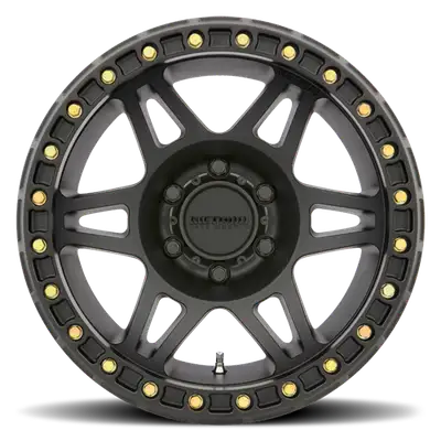 Method Race Wheels Aluminum Wheels 17x9 Beadlock MR106 Bolt Pattern 5 On 127 Offset -44 Lip Size 0 Matte Black MB Method