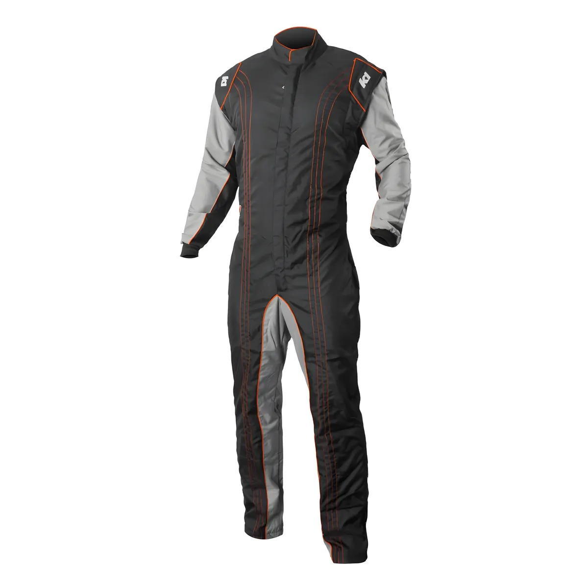 K1 RaceGear Suit Karting GK2 Adult 3X-Large Black/Orange