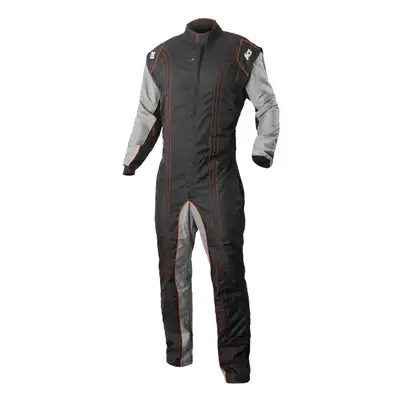 K1 RaceGear Suit Karting GK2 Adult 3X-Large Black/Orange