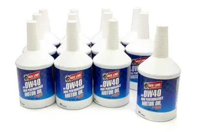 Red Line Oil 0w40 Motor Oil Case 12 x 1qt