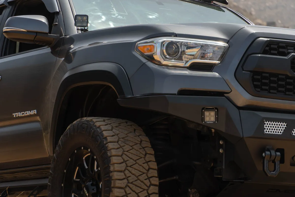 2016-2023 Toyota Tacoma DV8 Offroad Mto Series Winch Front Bumper product image