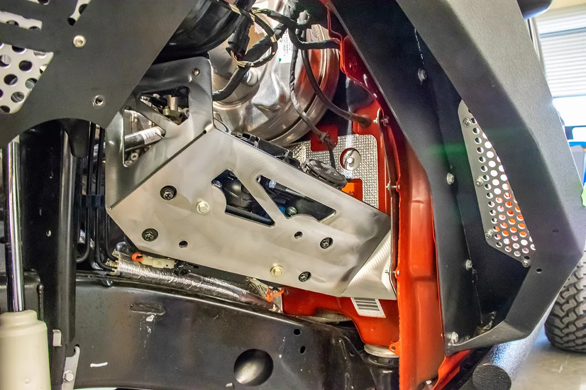 Jeep JL Under Hood Compressor Mount For ARB Ckmta12 18pres Wrangler JL DV8 Offroad product image