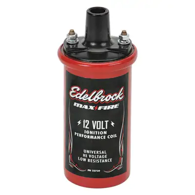 Edelbrock Edelbrock 22739 Universal 12V cannister-style w/ primary resistance 1.4 ohms & output of 42000V.