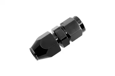 Redhorse Performance 08 to 1/2 Hard Line Female Aluminum Hose End Black