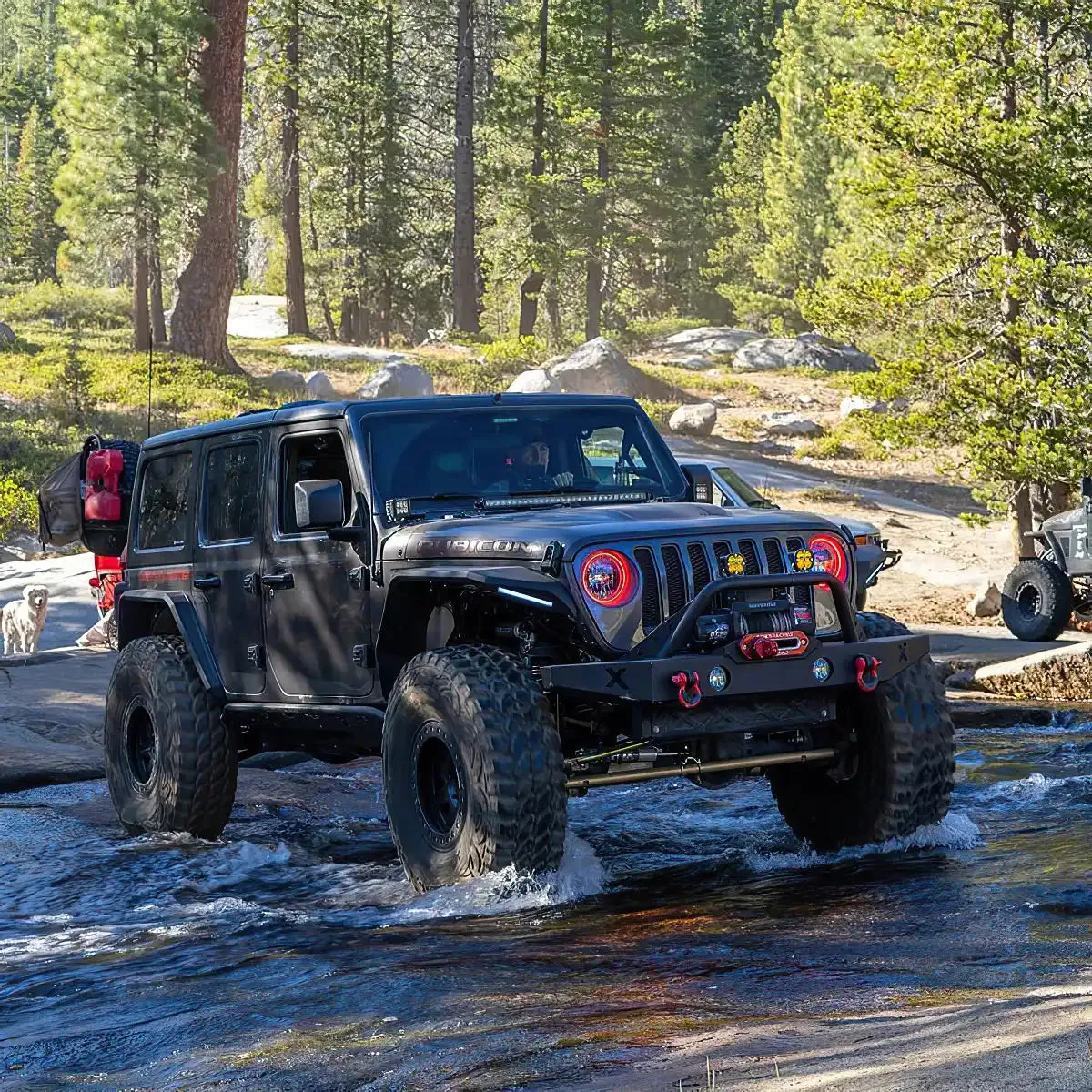ORACLE Lighting 2020-2025 Jeep Gladiator JT LED Headlight Surface Mount Halo Kit product image