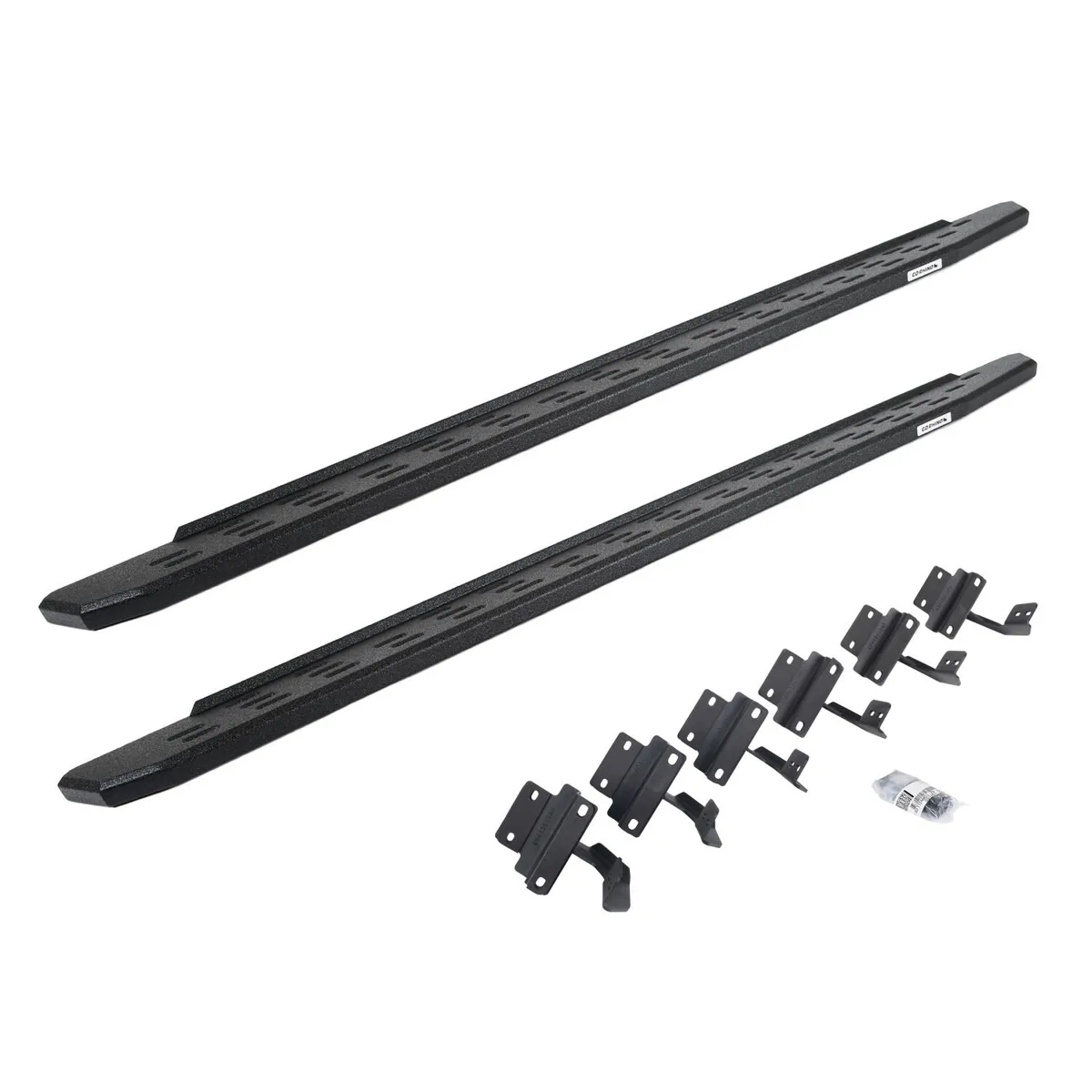 Go Rhino Go Rhino 69615587T - RB30 Running Boards with Mounting Bracket Kit - Protective Bedliner Coating