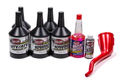 Red Line Oil Powersport Motor Oil UTV/ATV 10W50 Powerpack Kit Red Line Oil