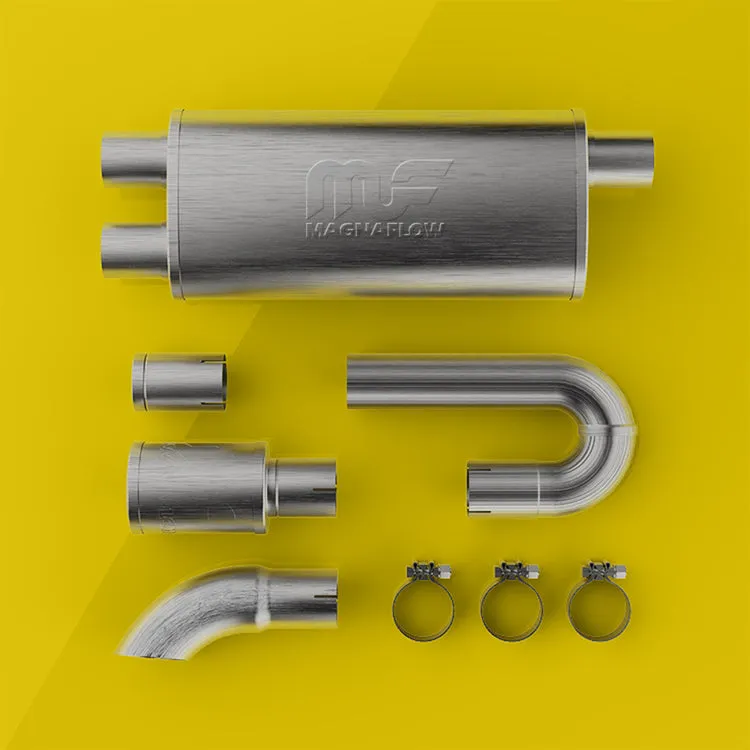 MagnaFlow 5 X 8in. Oval Straight-Through Performance Exhaust Muffler 14009 product image