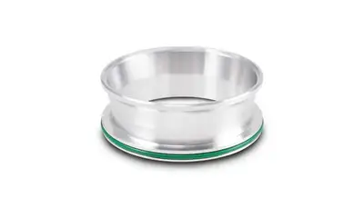 Vibrant Performance Vibrant Performance - 12676 - Transition Weld Ferrule with O-Ring, HD Clamp Size: 4.0 in; Tube O.D.: 4.25 in.