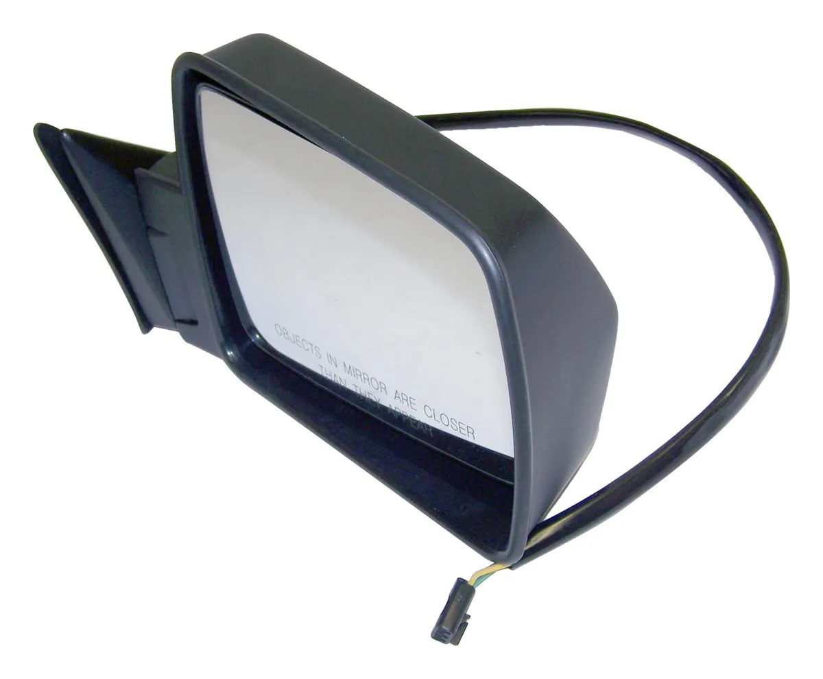 Crown Automotive Jeep Replacement 55075432 Right Power, Folding Mirror for 1984-1996 Jeep XJ Cherokee, MJ Comanche, Black product image