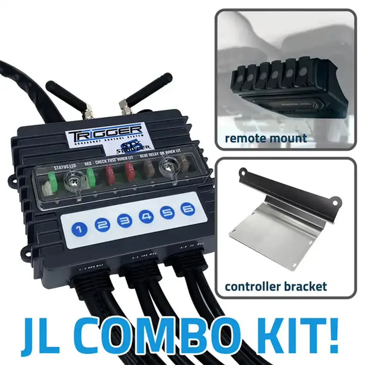 18c Wrangler Jl/Jt Trigger 6 Shooter Combo Kit product image