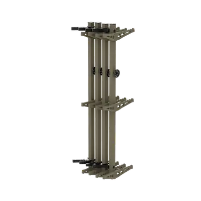 Novix Double Climbing Sticks (3 Step)4pcdw Green