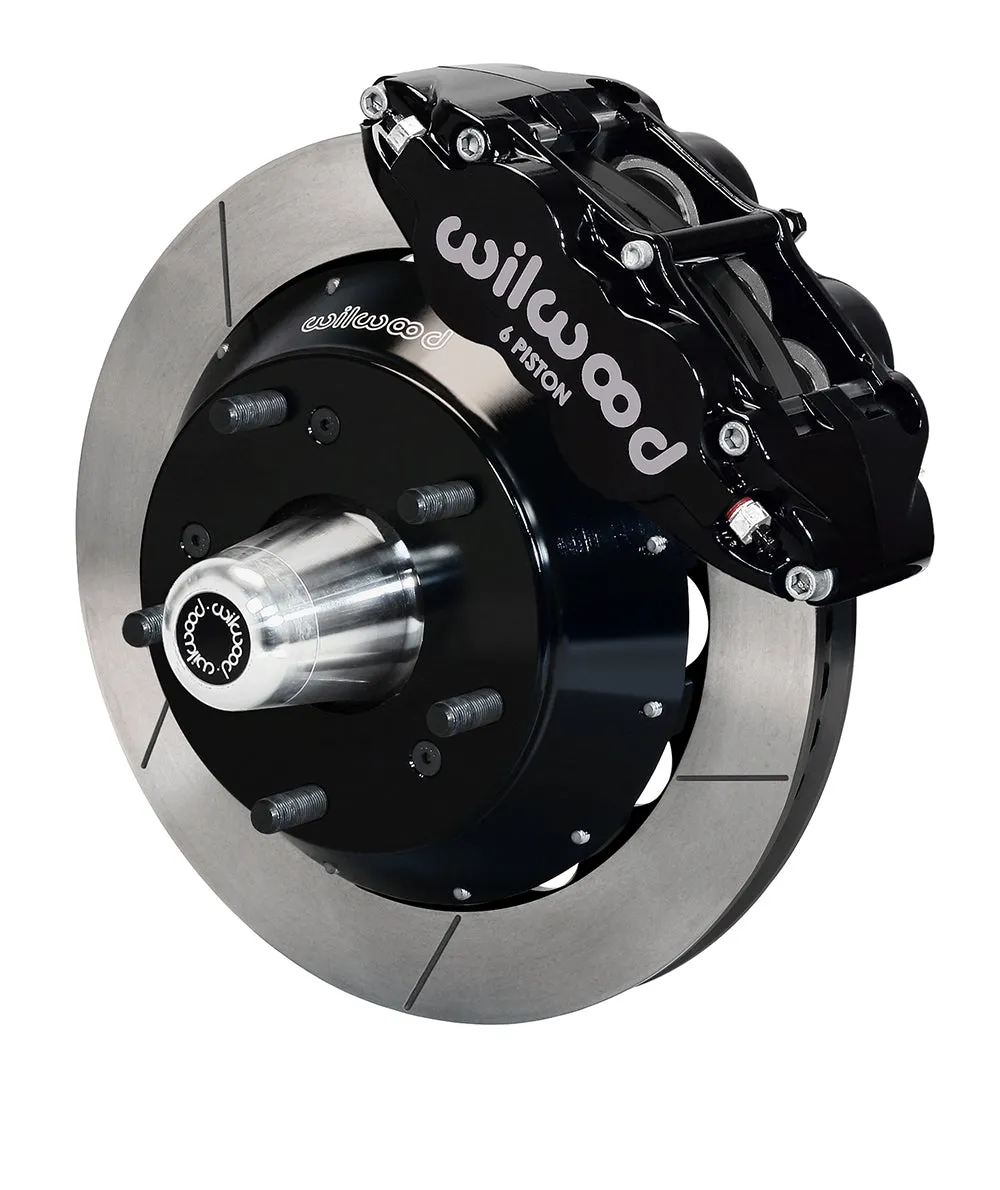 1982 - 1992 Chevrolet, Pontiac Forged Narrow Superlite 6R Big Brake Front Brake Kit (Hub) - 140-15279 product image