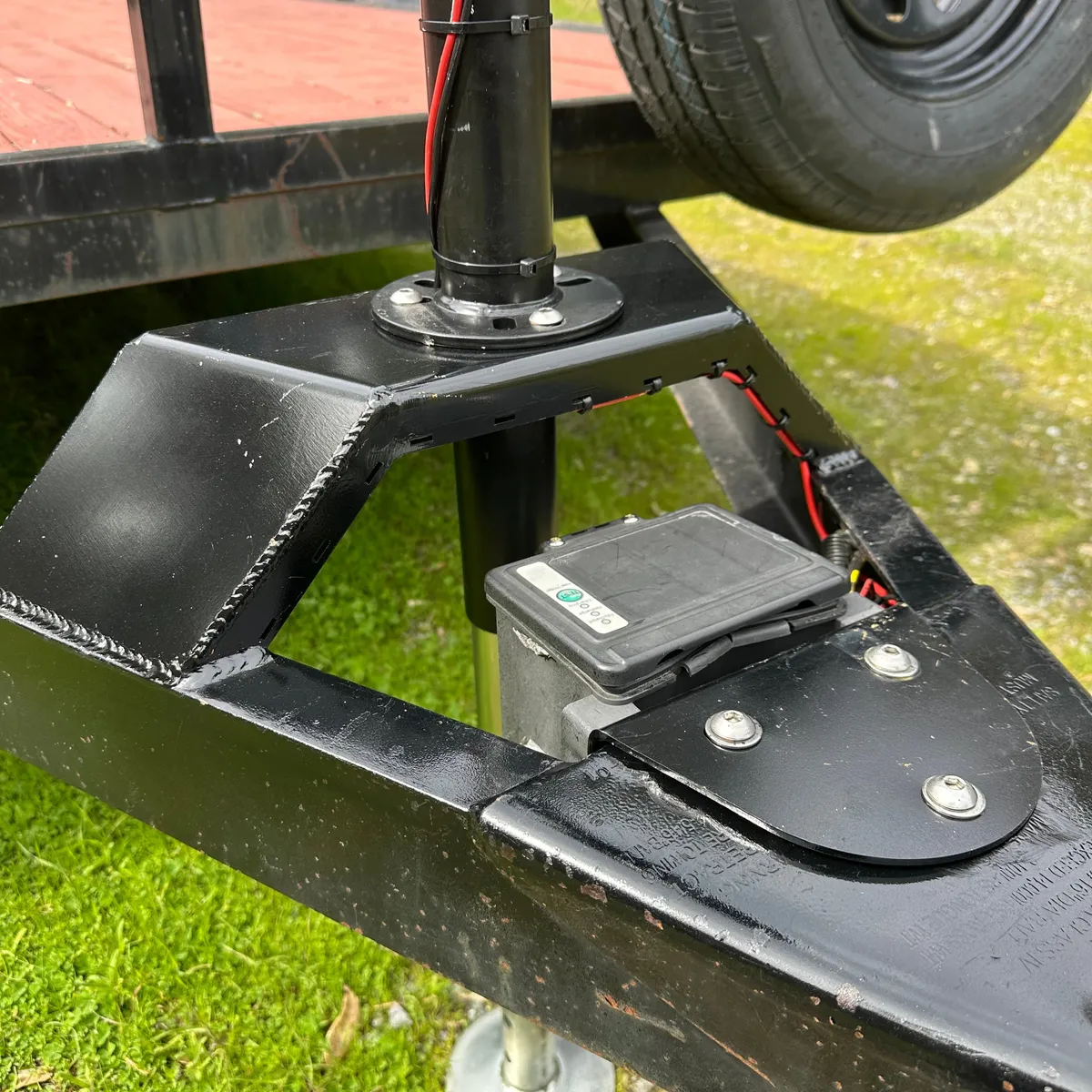 Trailer Tongue Jack Heavy Duty Relocation Mount product image
