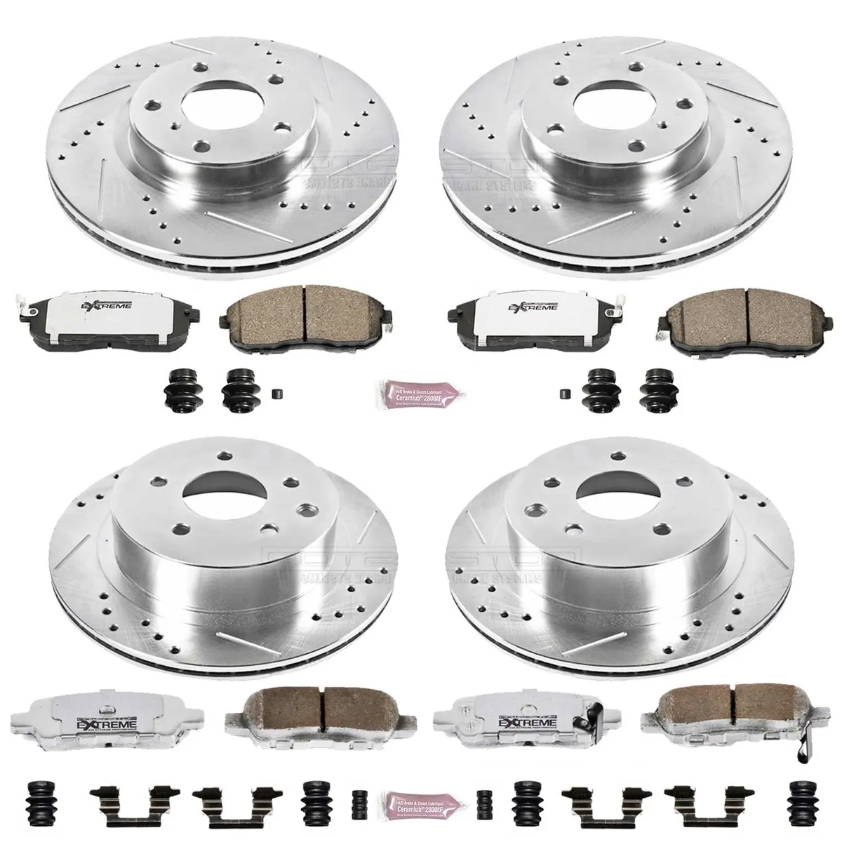 Z26 Street Brake Kit fr 2003-2004 Infiniti G35 2004-2005 Infiniti G35 x 2003-2005 Nissan 350z product image