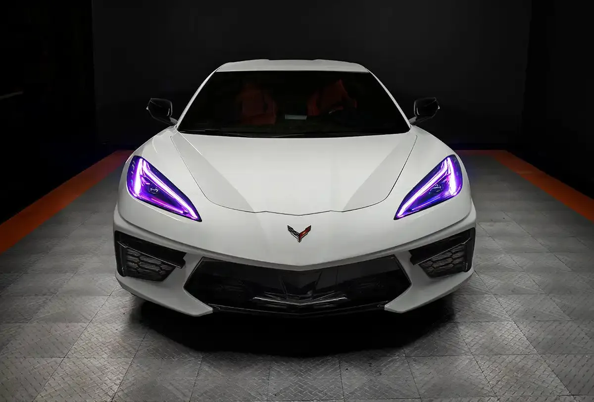 1442-335 - 2020-2021 Chevrolet c8 Corvette Oracle Colorshift Rgb+a LED Headlight DRL Upgrade product image