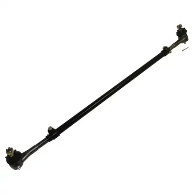 Crown Automotive Jeep Replacement Drag Link Assembly; At Pitman Arm; To Tie Rod; Incl. 2 Tie Rod Ends/Adjusting Sleeve/Hardware;