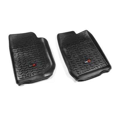 Rugged Ridge 0716 Wrangler JK All Terrain Floor Linerfront Pairblack